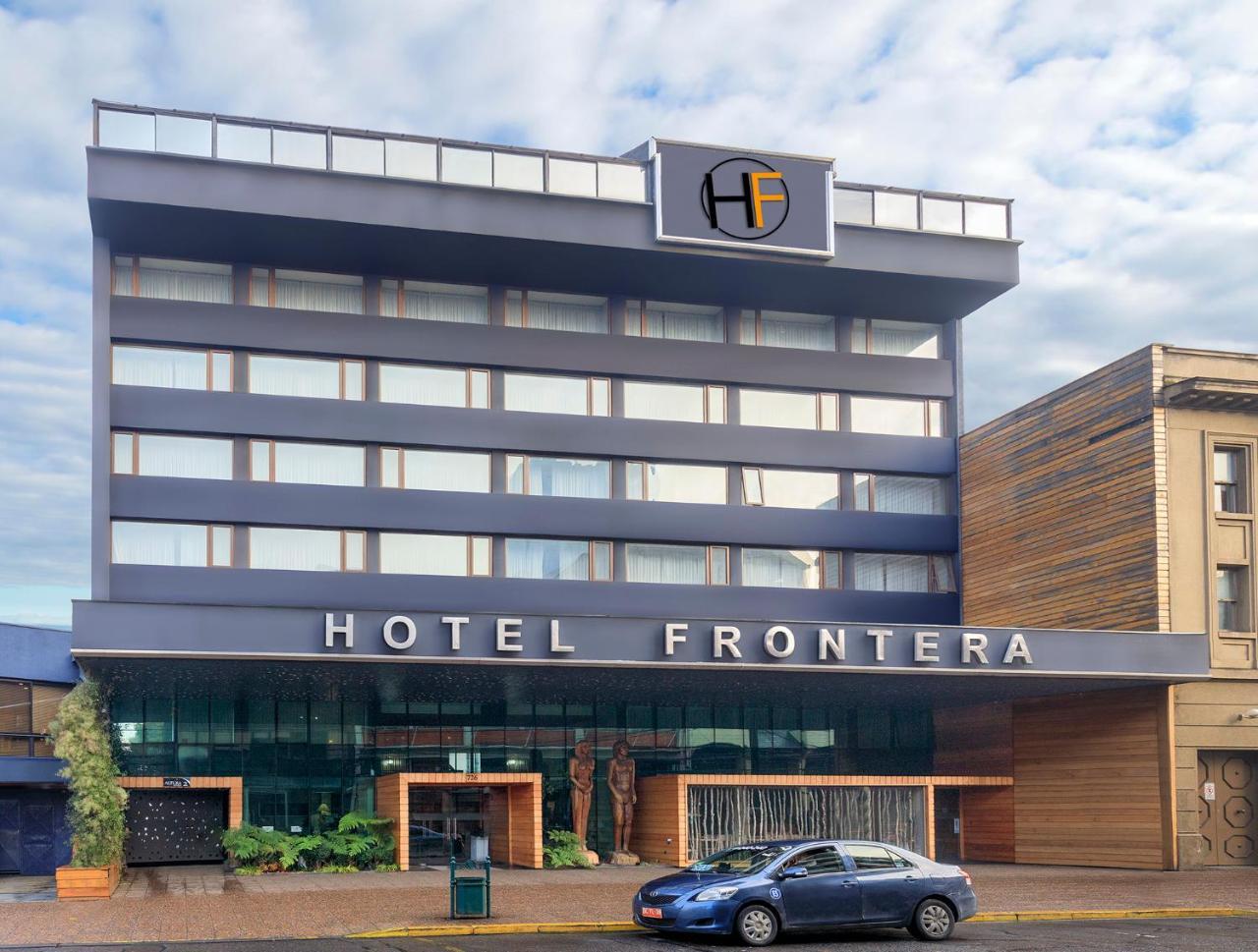 Hotel Frontera Plaza テムコ エクステリア 写真